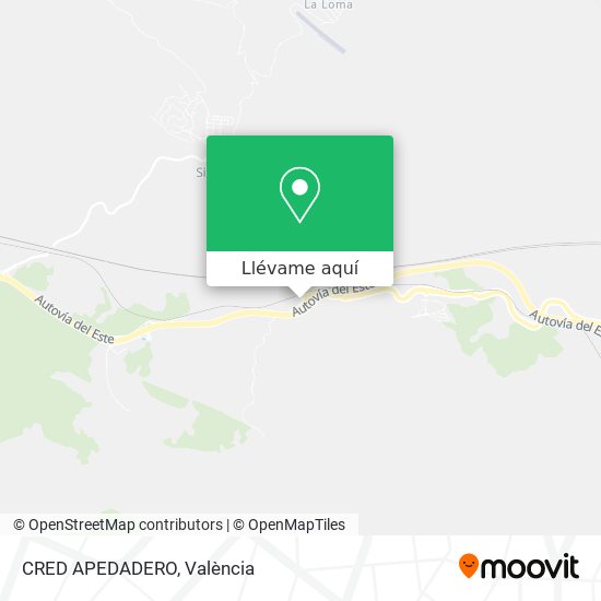 Mapa CRED APEDADERO
