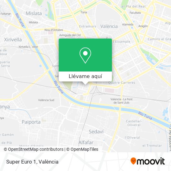 Mapa Super Euro 1