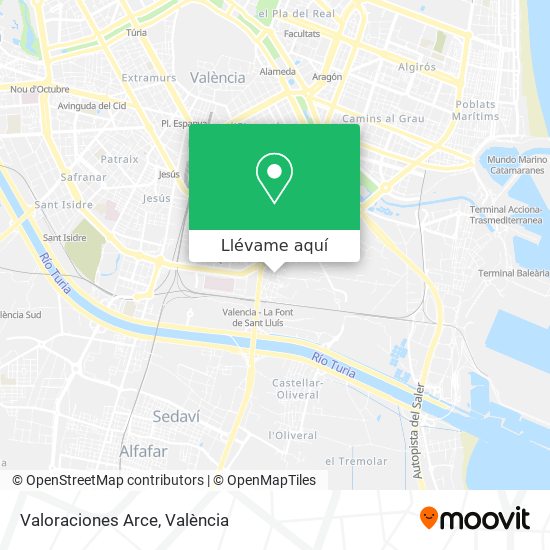 Mapa Valoraciones Arce