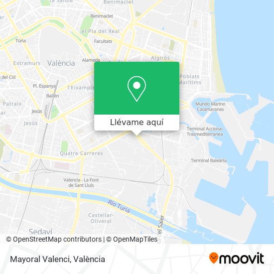 Mapa Mayoral Valenci