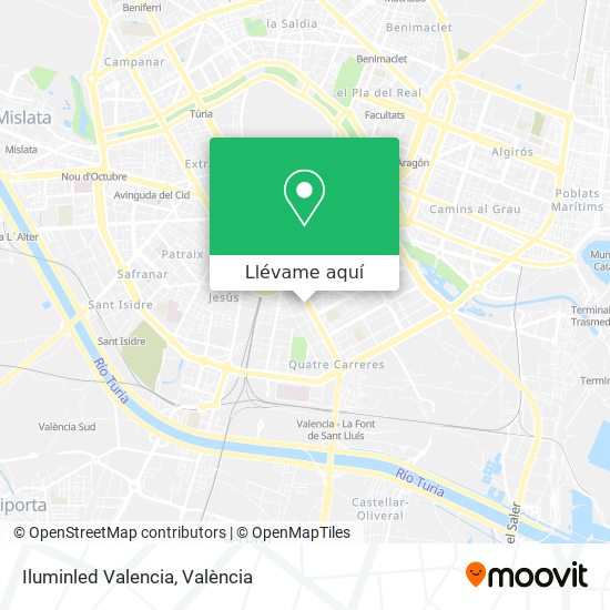 Mapa Iluminled Valencia