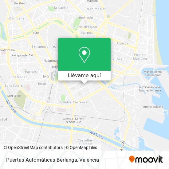 Mapa Puertas Automáticas Berlanga