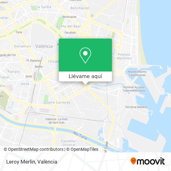 Mapa Leroy Merlin
