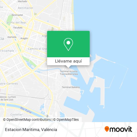 Mapa Estacion Maritima