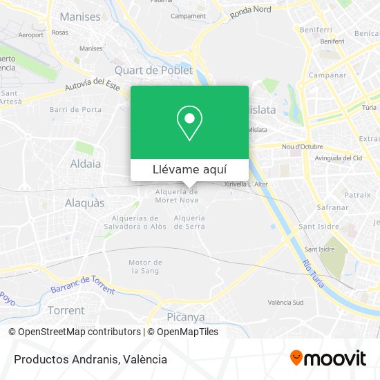 Mapa Productos Andranis
