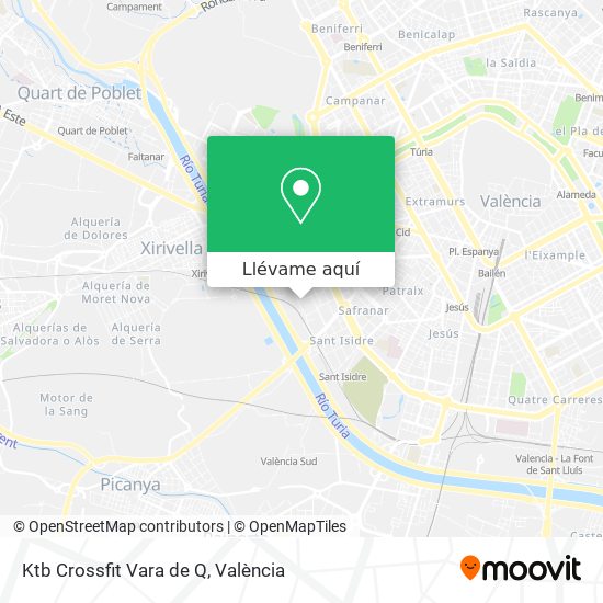 Mapa Ktb Crossfit Vara de Q