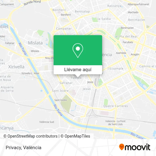 Mapa Privacy