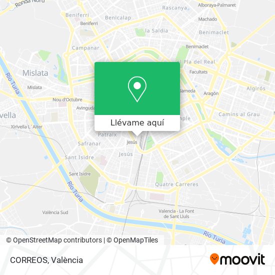 Mapa CORREOS