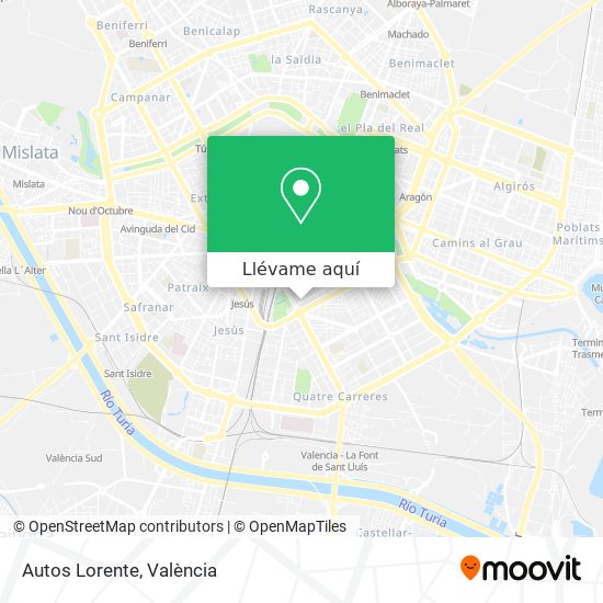 Mapa Autos Lorente
