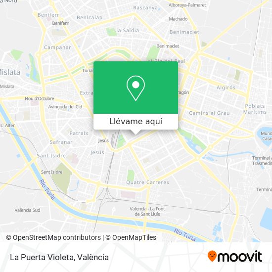 Mapa La Puerta Violeta
