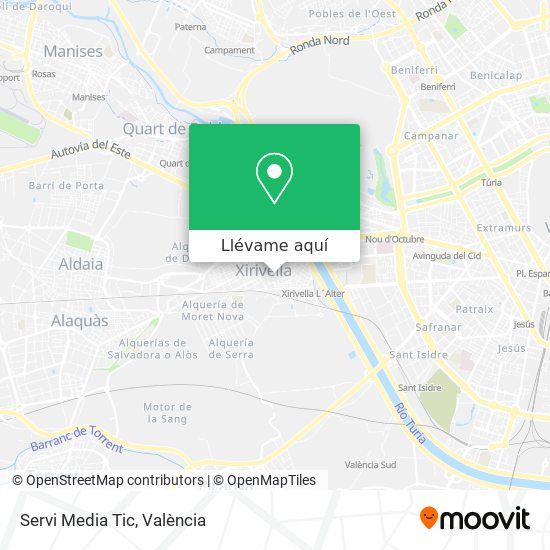 Mapa Servi Media Tic