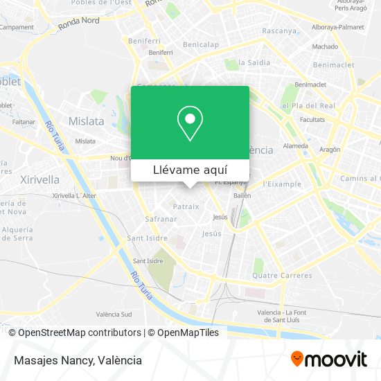 Mapa Masajes Nancy