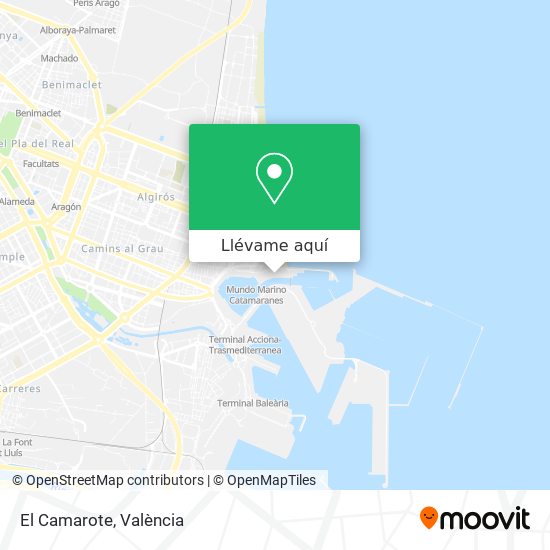 Mapa El Camarote