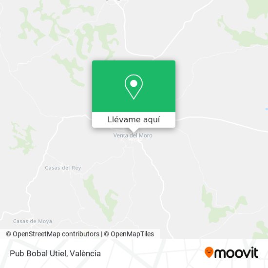 Mapa Pub Bobal Utiel