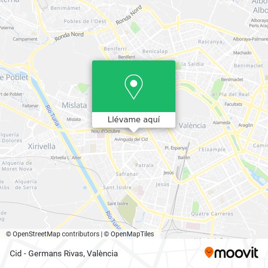 Mapa Cid - Germans Rivas