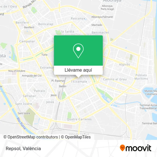 Mapa Repsol