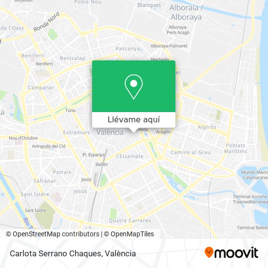 Mapa Carlota Serrano Chaques