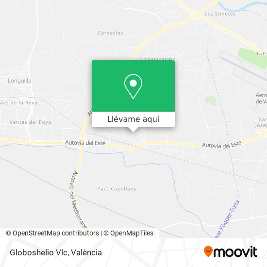 Mapa Globoshelio Vlc