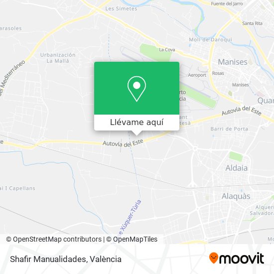 Mapa Shafir Manualidades