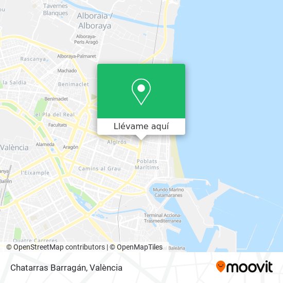 Mapa Chatarras Barragán