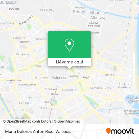 Mapa Maria Dolores Anton Rico