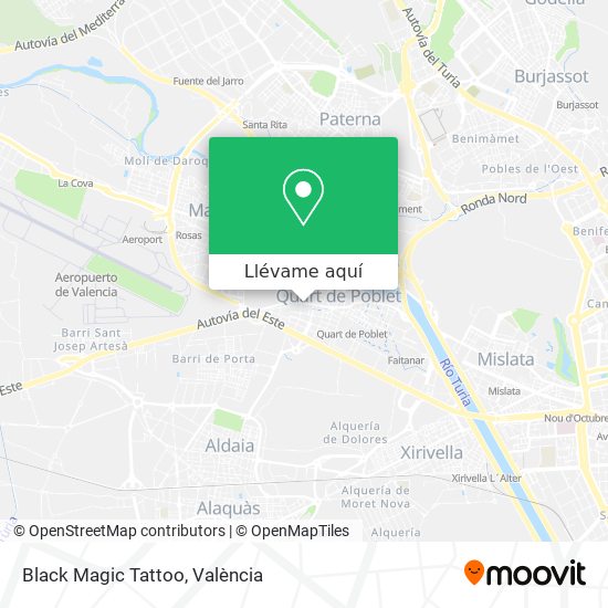 Mapa Black Magic Tattoo