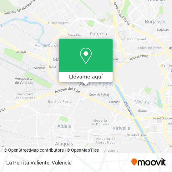 Mapa La Perrita Valiente