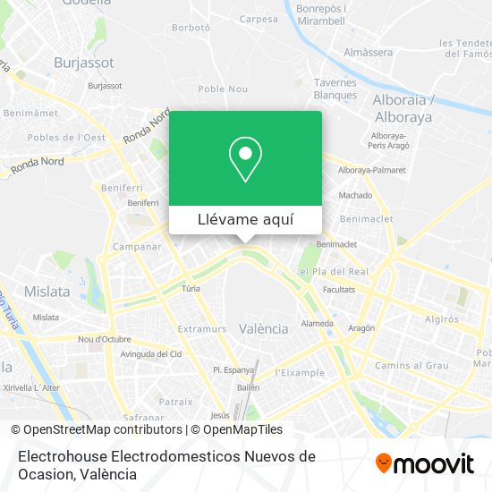 Mapa Electrohouse Electrodomesticos Nuevos de Ocasion