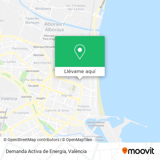 Mapa Demanda Activa de Energía