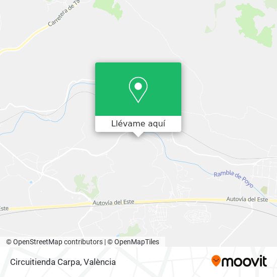 Mapa Circuitienda Carpa