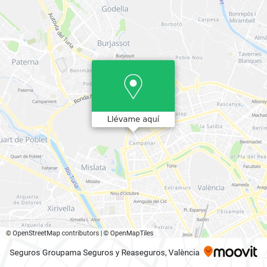 Mapa Seguros Groupama Seguros y Reaseguros