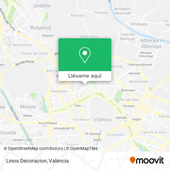 Mapa Linos Decoracion