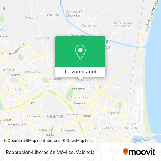 Mapa Reparación-Liberación Móviles