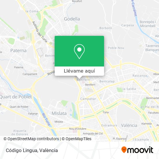 Mapa Código Lingua