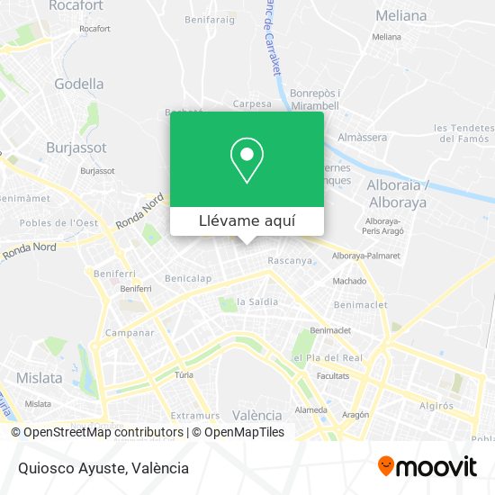 Mapa Quiosco Ayuste