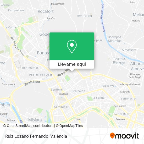 Mapa Ruiz Lozano Fernando