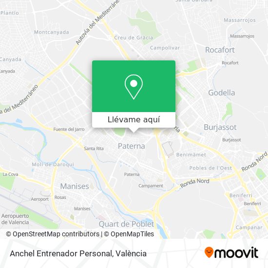 Mapa Anchel Entrenador Personal