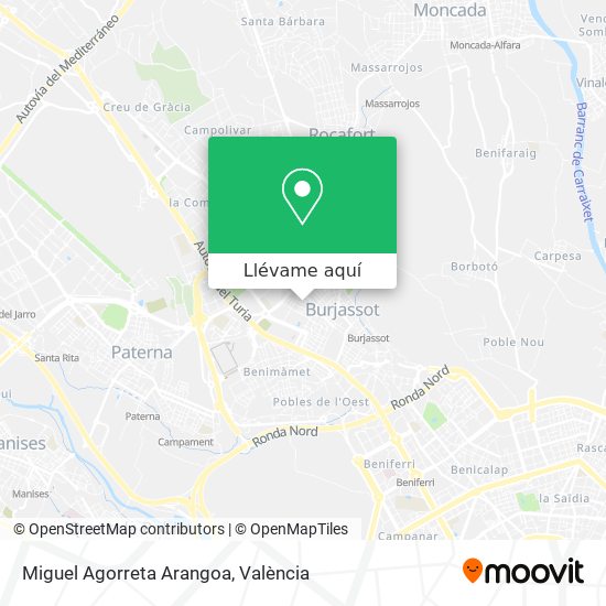 Mapa Miguel Agorreta Arangoa