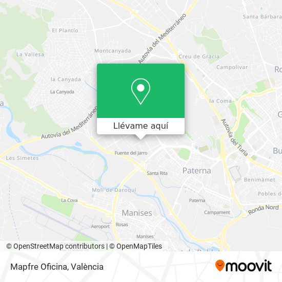 Mapa Mapfre Oficina