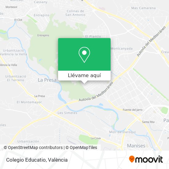 Mapa Colegio Educatio