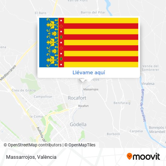 Mapa Massarrojos