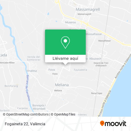 Mapa Fogaineta 22