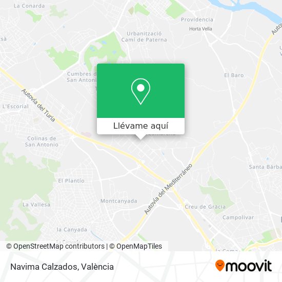 Mapa Navima Calzados