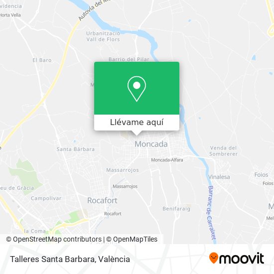 Mapa Talleres Santa Barbara