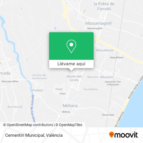 Mapa Cementiri Municipal