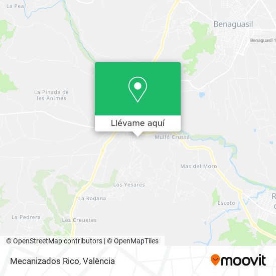 Mapa Mecanizados Rico
