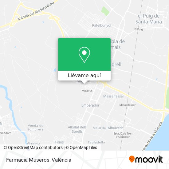 Mapa Farmacia Museros