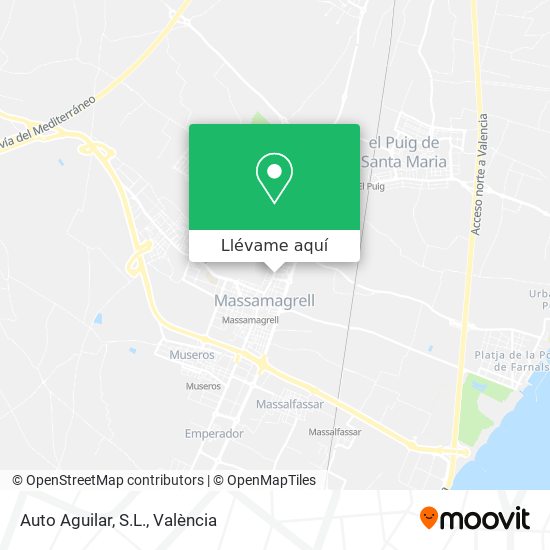 Mapa Auto Aguilar, S.L.