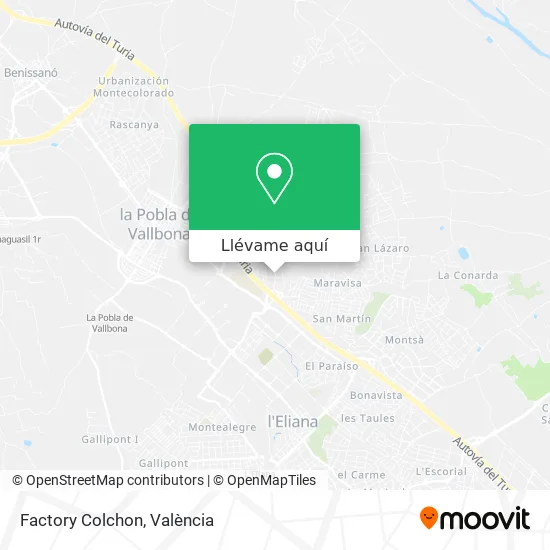 Mapa Factory Colchon