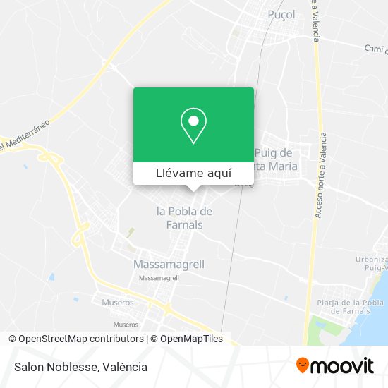 Mapa Salon Noblesse